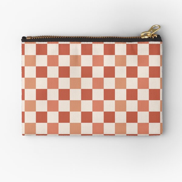 Item preview, Peachy Orange Checkered Design designed and sold by kalaauniverse_art_studio.
