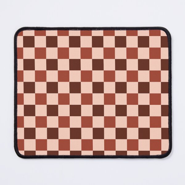 Aperçu de l'œuvre Motif à carreaux marron créée et vendue par kalaauniverse_art_studio.