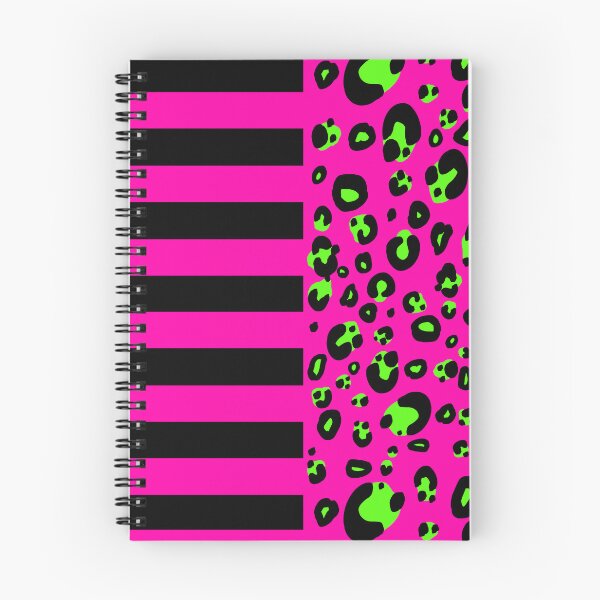 Item preview, Stripes And Leopard Print (Pink and Green Version) designed and sold by JanGrackle.
