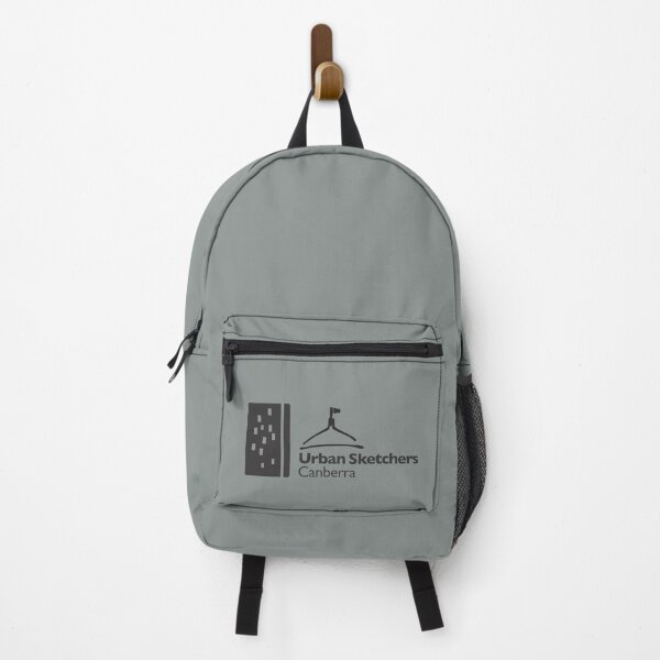 Item preview, Large Black USK Canberra Logo designed and sold by Urban Sketchers Canberra.