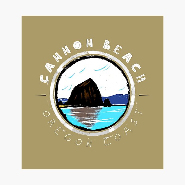 Item preview, Oregon Coast Gem: Haystack Rock at Cannon Beach designed and sold by H Jonas.