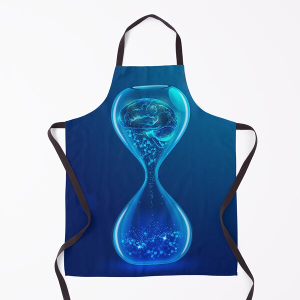 Item preview, Alzheimer illness conceptual idea hourglass human brain  designed and sold by NiamLab.
