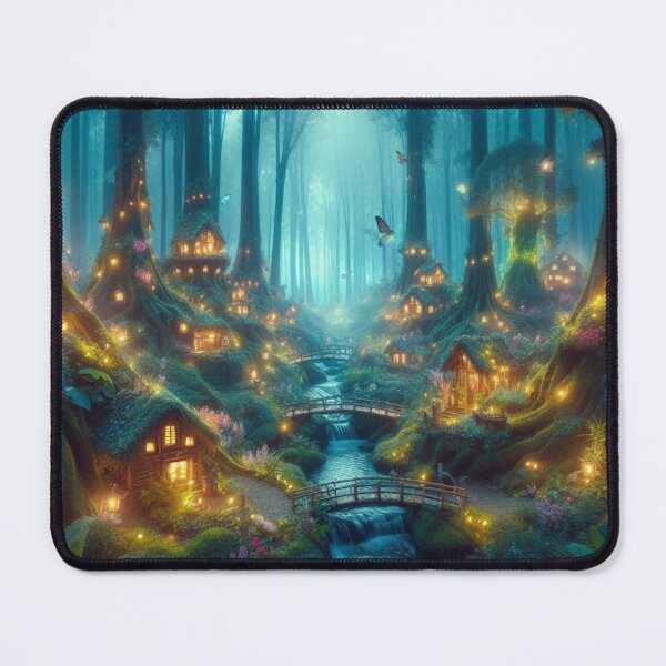 Item preview, Magical Fairy Village in Enchanted Forest designed and sold by FusionGaze.