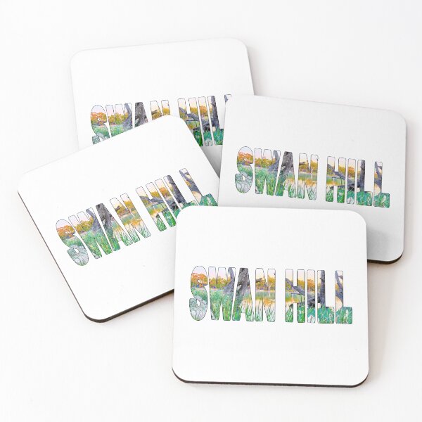 Item preview, SWAN HILL - Victoria Murray River Gum Trees First rays of Light designed and sold by Adam Gormley.