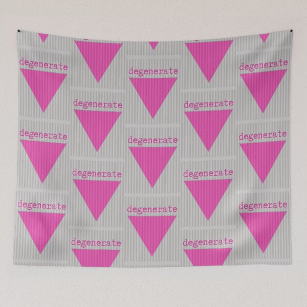 Item preview, Degenerate Pink Triangle – Bold Statement Design designed and sold by SoCalBottom.