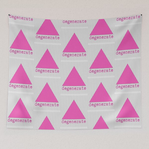 Item preview, Degenerate Pink Triangle – Bold Statement Design designed and sold by SoCalBottom.