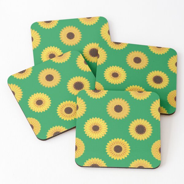 Item preview, Sunflower on Green - Hidden Disability Support - Autism, ADHD, Diabetes Chronic Pain Epilepsy - not textured designed and sold by wild.geranium.design.
