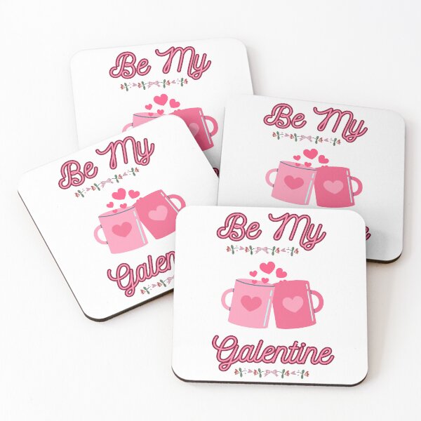 Item preview, Galentine's Day Digital Design: 2 Pink Mug Slogan with Love Hearts Art Print designed and sold by TheNeuroVerse.