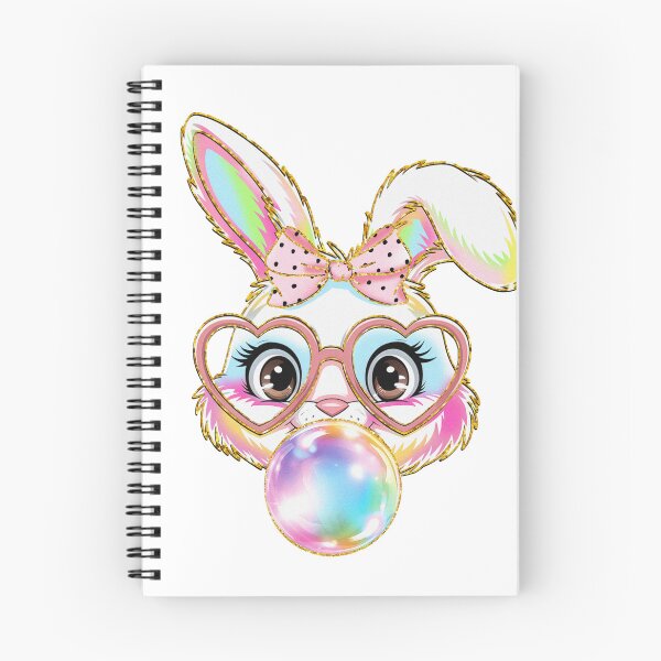 Item preview, Conejito de chicle con forma de corazón y gafas, lazo, moda, conejo, capricho designed and sold by JenBoyte.