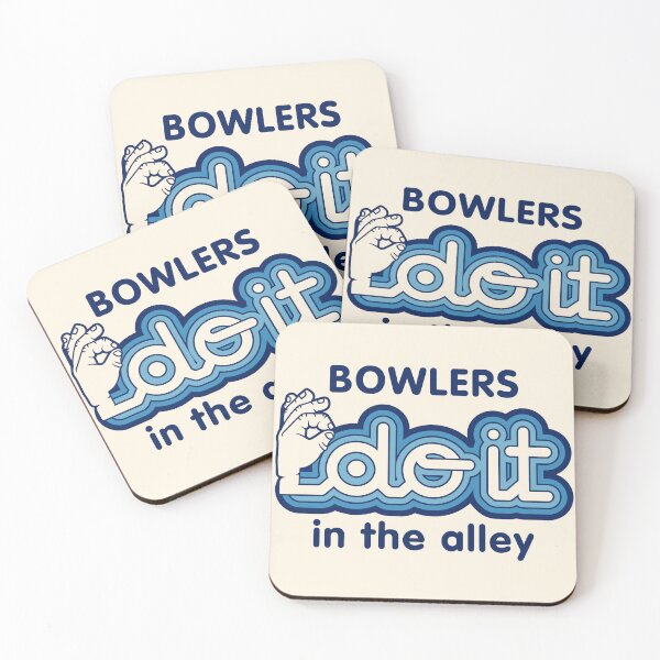 Item preview, Bowlers Do It In The Alley - Funny Bowling Joke designed and sold by darklordpug.