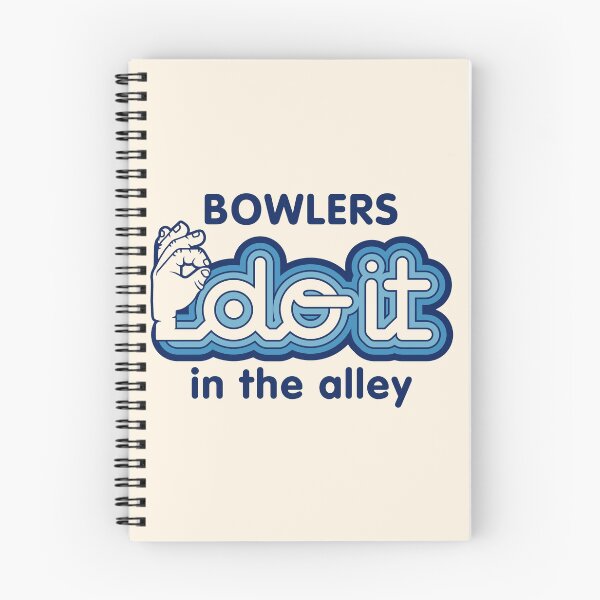 Item preview, Bowlers Do It In The Alley - Funny Bowling Joke designed and sold by darklordpug.