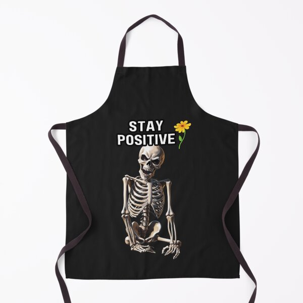 Item preview, Uplifting Skeleton, Stay Positive designed and sold by FroggyFly Designs.
