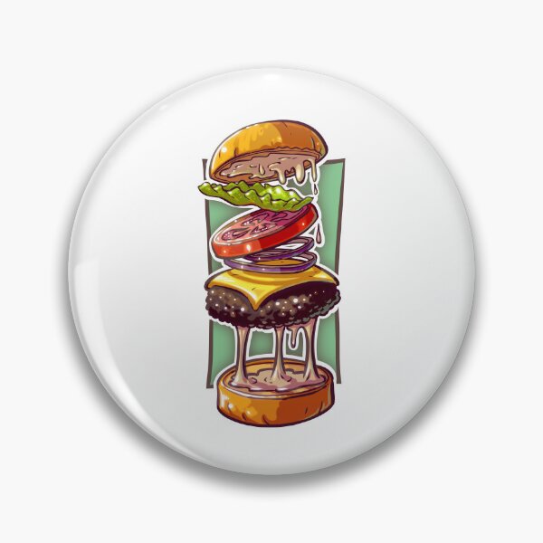 Item preview, Burger Lover’s Dream – Wear Your Favorite Food! designed and sold by gradeafun.