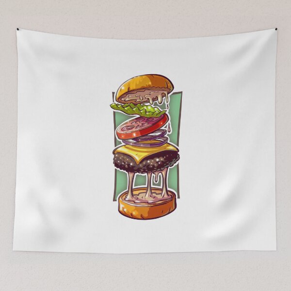 Item preview, Burger Lover’s Dream – Wear Your Favorite Food! designed and sold by gradeafun.