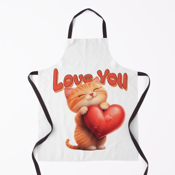 Item preview, Love you cat designed and sold by BlackRin.