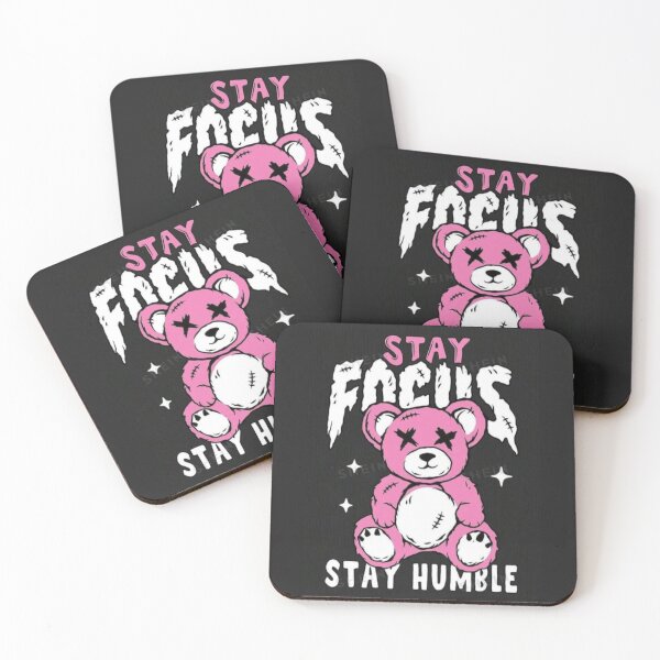 Item preview, ? Rebel Bear – Stay Focus, Stay Humble ? designed and sold by anyeli20.