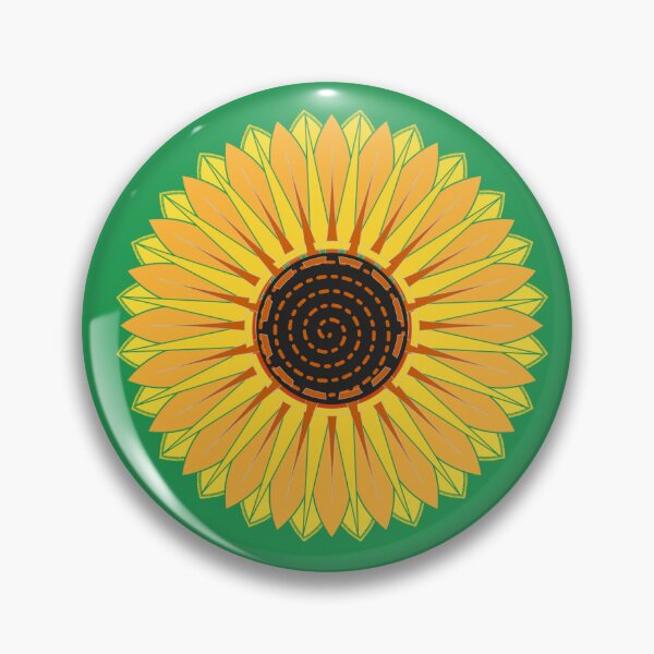 Item preview, Sunflower on Green - Hidden Disability Support - Autism, ADHD, Diabetes Chronic Pain Epilepsy - not textured designed and sold by wild.geranium.design.