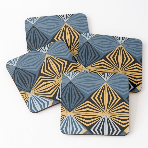Item preview, Art Deco-Inspired Modern Pattern in Bold Colors designed and sold by Teemaniac.