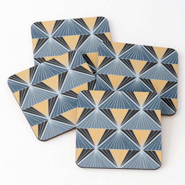 Item preview, Art Deco-Inspired Modern Pattern in Bold Colors - Home Decor Ideas 2025 designed and sold by Teemaniac.