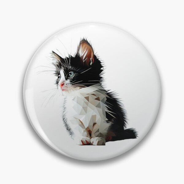 Item preview, Black and white cat, Cat dad, Cat mom, Cat lover, Cute cat, lonely cat, Animal lover designed and sold by WorlDigitalArts.