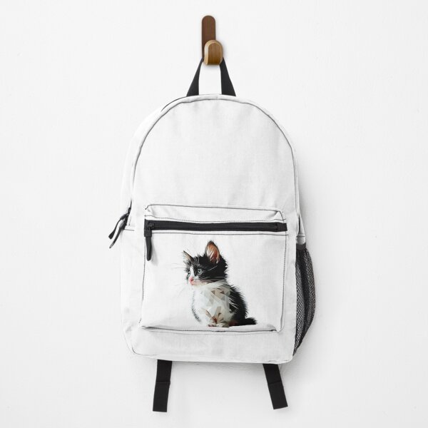 Item preview, Black and white cat, Cat dad, Cat mom, Cat lover, Cute cat, lonely cat,  Animal lover designed and sold by WorlDigitalArts.