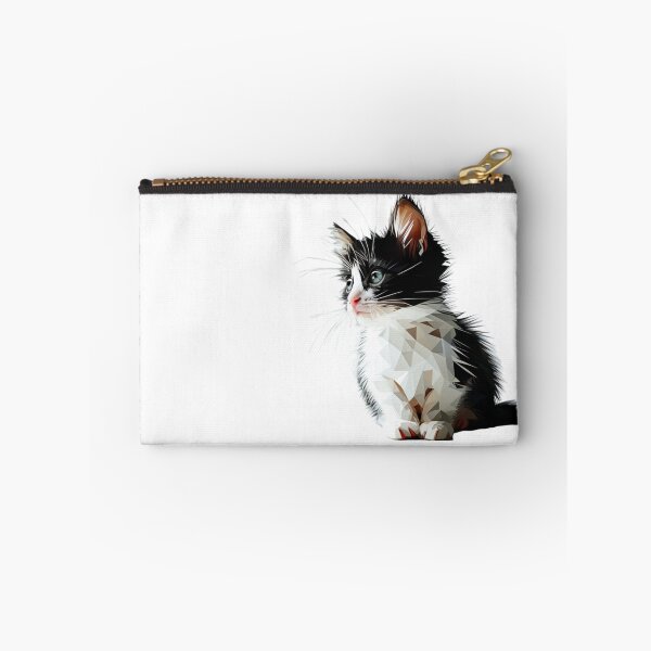 Item preview, Black and white cat, Cat dad, Cat mom, Cat lover, Cute cat, lonely cat,  Animal lover designed and sold by WorlDigitalArts.