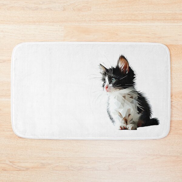 Item preview, Black and white cat, Cat dad, Cat mom, Cat lover, Cute cat, lonely cat,  Animal lover designed and sold by WorlDigitalArts.