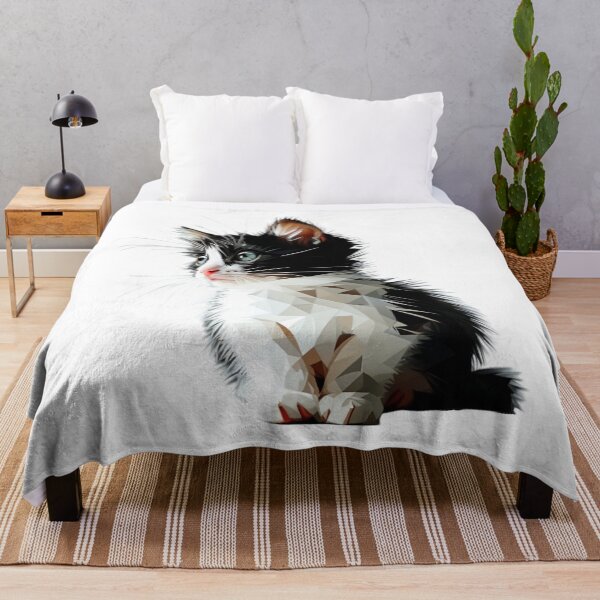 Item preview, Black and white cat, Cat dad, Cat mom, Cat lover, Cute cat, lonely cat,  Animal lover designed and sold by WorlDigitalArts.