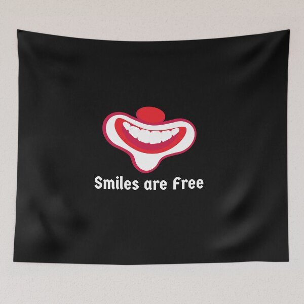 Item preview, Smiles Are Free designed and sold by AIJNtees.