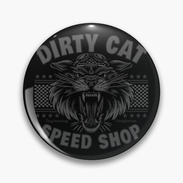 Item preview, Dirty Cat Speed Shop designed and sold by Automotive Art by Greg.