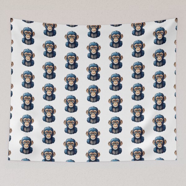 Item preview, Cute baby monkey chimpanzee designed and sold by Grypis.