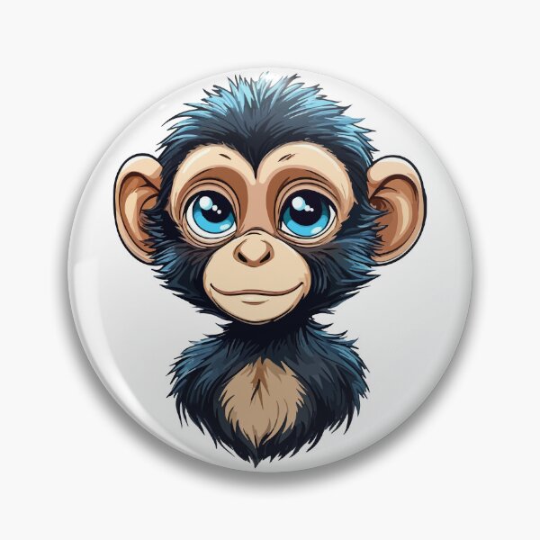 Item preview, Cute baby monkey designed and sold by Grypis.