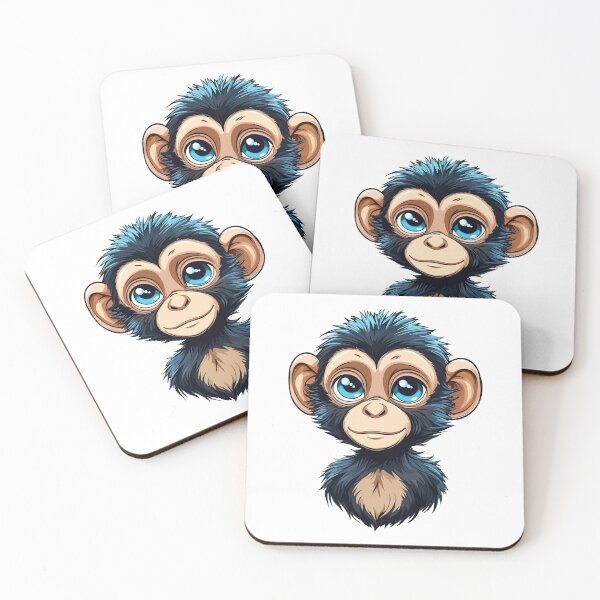 Item preview, Cute baby monkey designed and sold by Grypis.