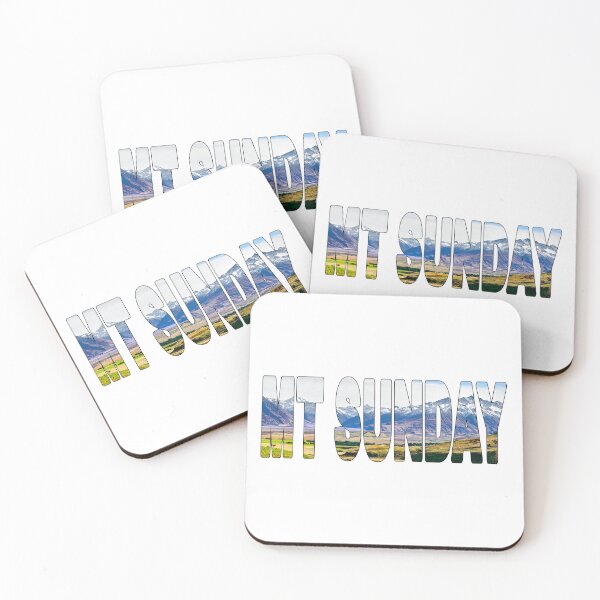 Item preview, MT SUNDAY - Ashburton Lakes District New Zealand Edoras Rohan designed and sold by Adam Gormley.