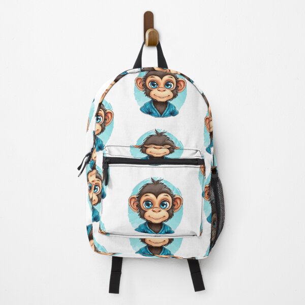 Item preview, Cute smiling baby monkey designed and sold by Grypis.
