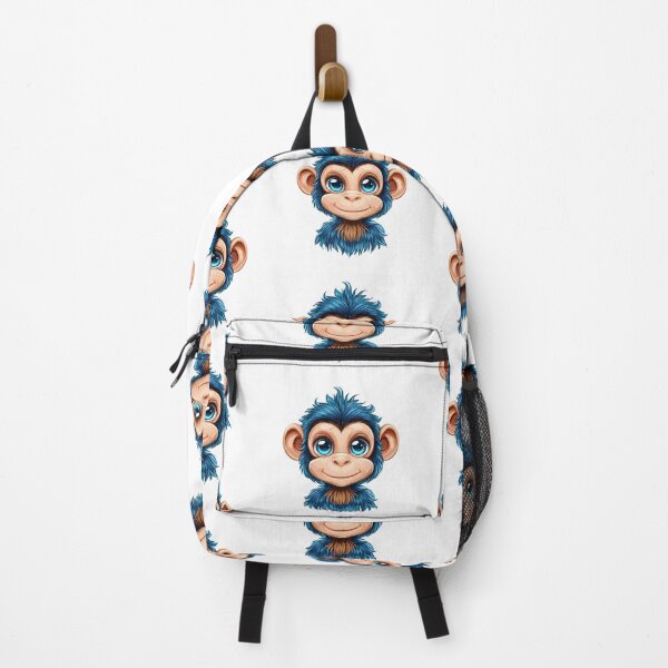 Item preview, Cute smiling baby monkey designed and sold by Grypis.