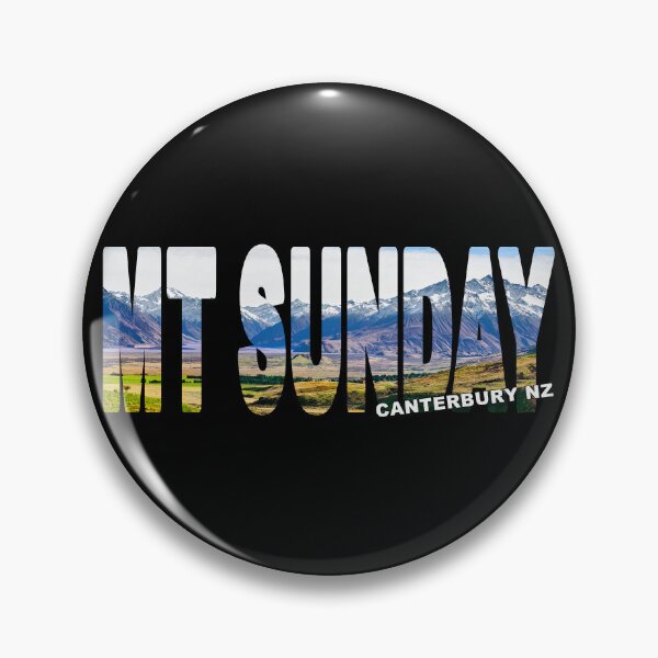 Item preview, MT SUNDAY Canterbury NZ - Ashburton Lakes Edoras Rohan designed and sold by Adam Gormley.