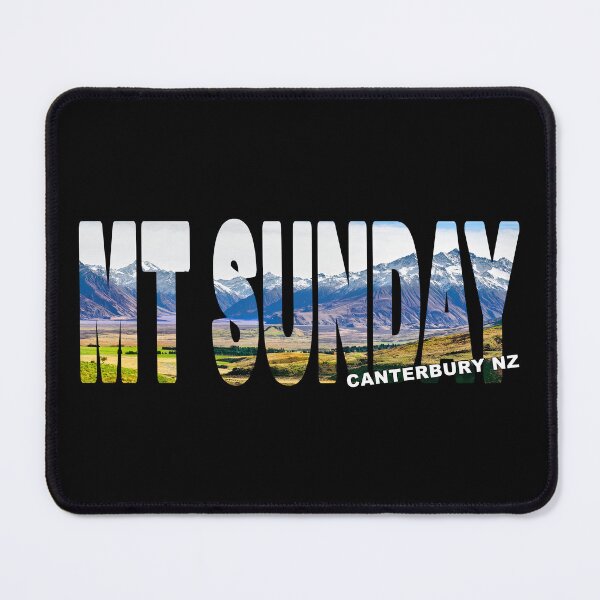 Item preview, MT SUNDAY Canterbury NZ - Ashburton Lakes Edoras Rohan designed and sold by Adam Gormley.