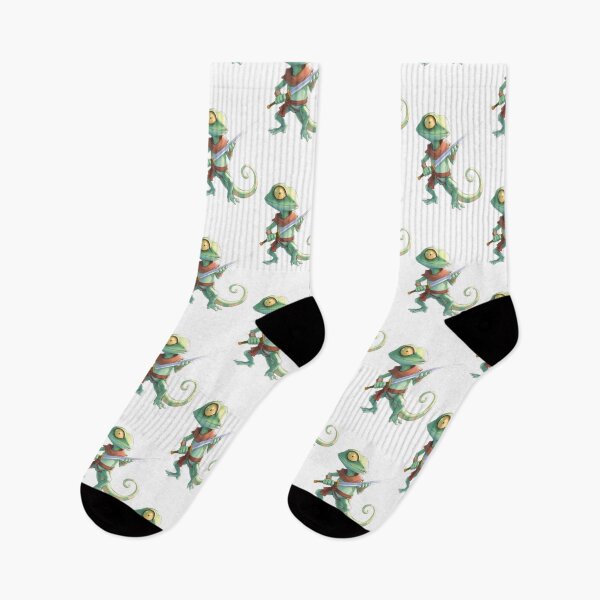 Item preview, Samurai Chameleon Warrior – Ninja Lizard with Sword designed and sold by enerjik.