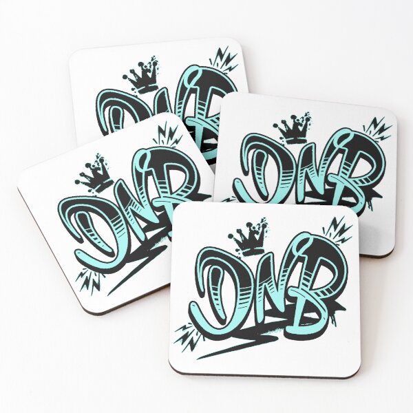 Item preview, DNB  - Graffiti Treat (black/mint)  designed and sold by Discothreadz.