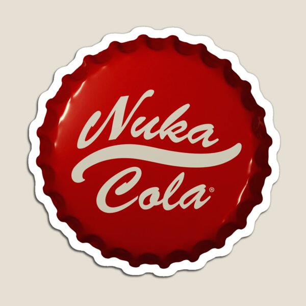 Vista previa del artículo con la obra «Tapa de botella de Nuka Cola», diseñado y vendido por NuclearWisdom.