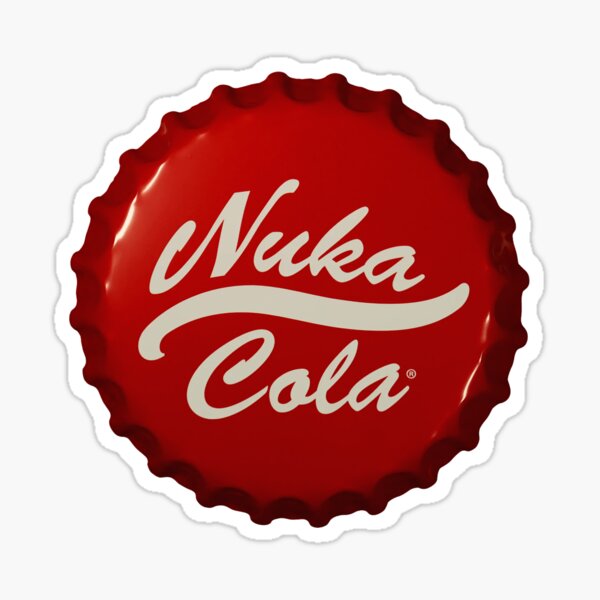 Vista previa del artículo con la obra «Tapa de botella de Nuka Cola (Fallout)», diseñado y vendido por NuclearWisdom.
