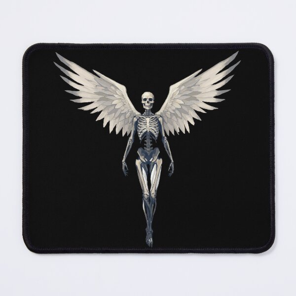 Item preview, skull angel graphic designed and sold by wi geon.