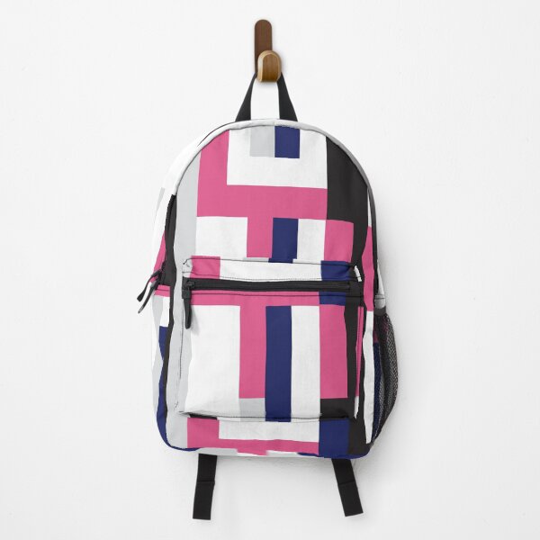 Item preview, De Stijl Inspired Modern Geometric Pattern Bold Colors Interior Design 2025 designed and sold by Teemaniac.