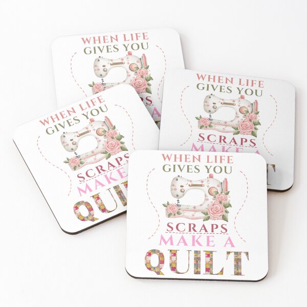 Item preview, When Life Gives You Scraps, Make a Quilt - Funny Quilter designed and sold by Wiss2Arts.