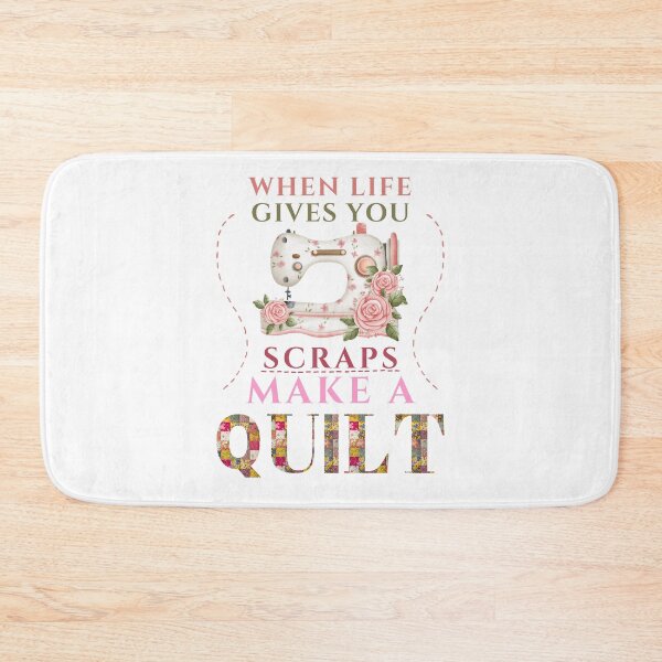 Item preview, When Life Gives You Scraps, Make a Quilt - Funny Quilter designed and sold by Wiss2Arts.