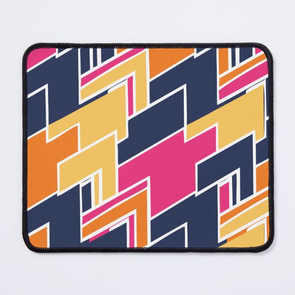 Item preview, De Stijl Inspired Modern Geometric Pattern Bold Colors Interior Design 2025 designed and sold by Teemaniac.