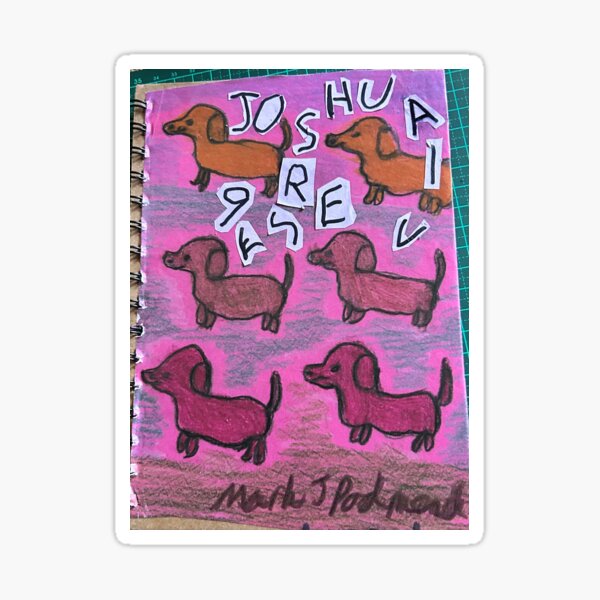 Item preview, Dachshunds Pictures On NoteBook With One Bible Verse designed and sold by PodmenikArt.