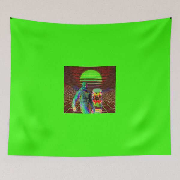 Item preview, Swamp Thing Tribute Mallwave Art designed and sold by Retrovapor144.