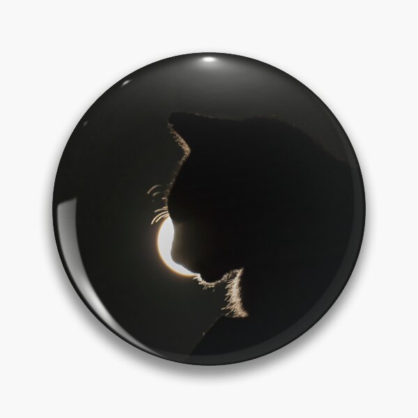 Item preview, Cat Moon - Cat silhouetted by a Blue Super Moon designed and sold by Blue Pacific Fury.